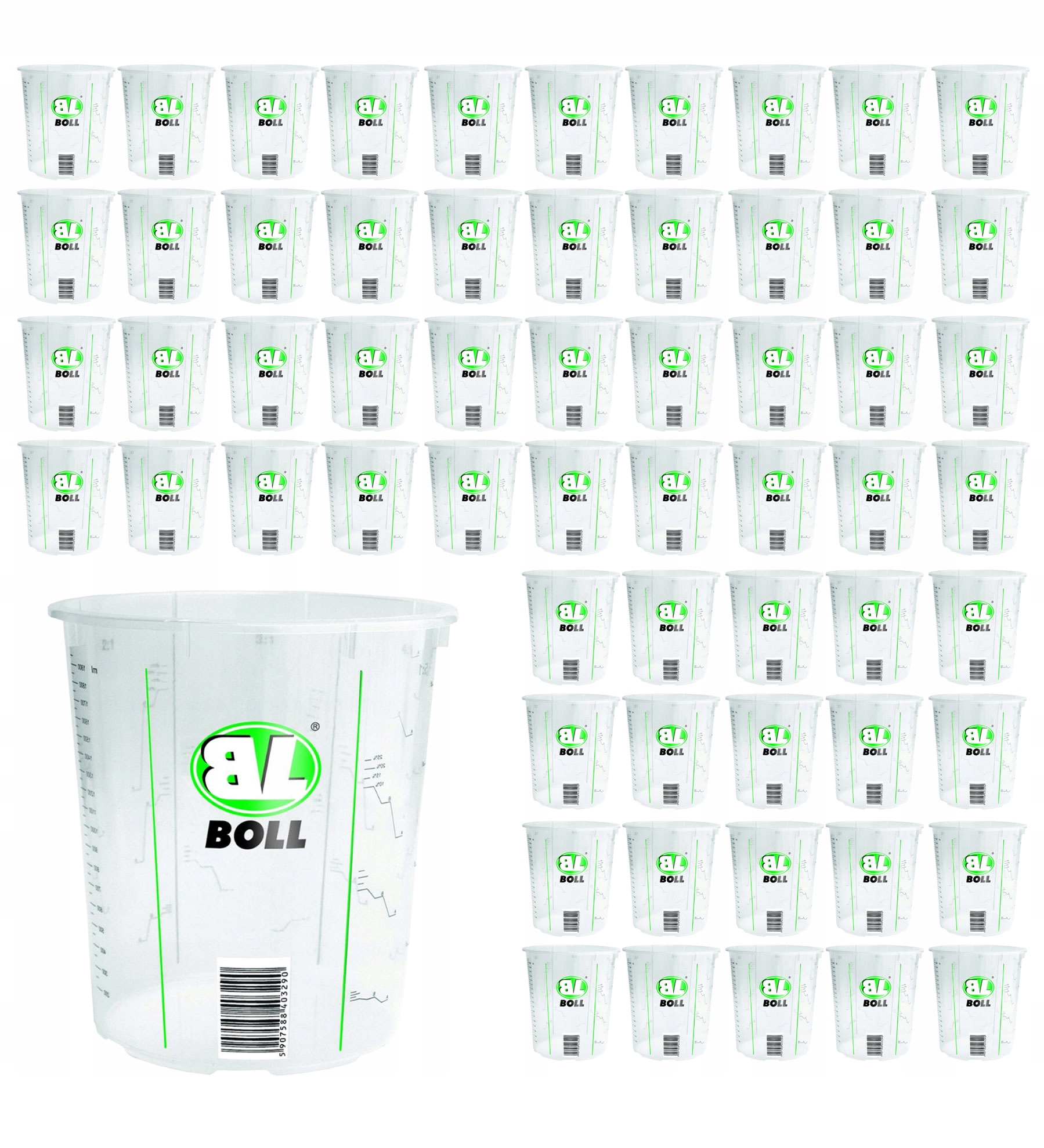 Boll Pojemnik z podziałką 2240ml 0070234 kubek lakierniczy 50 szt