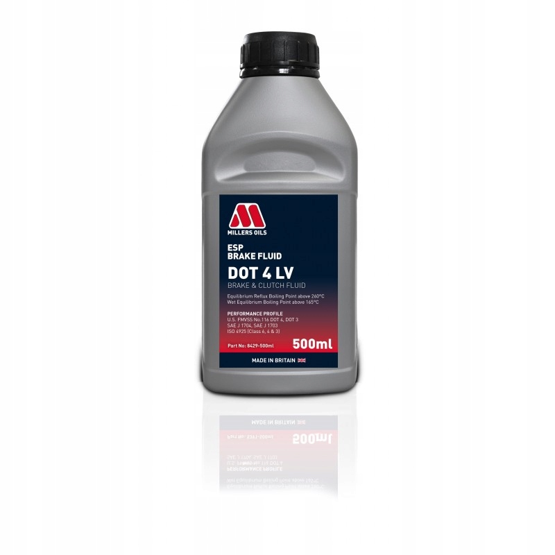 DOT 4 LV Millers Oils 500ml