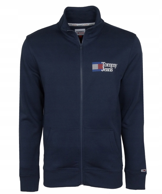 Tommy Jeans pánská mikina, rozepínací, tmavě modrá, Xs