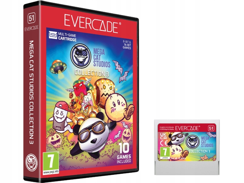 Zestaw gier EVERCADE Mega Cat Studios Collection 3