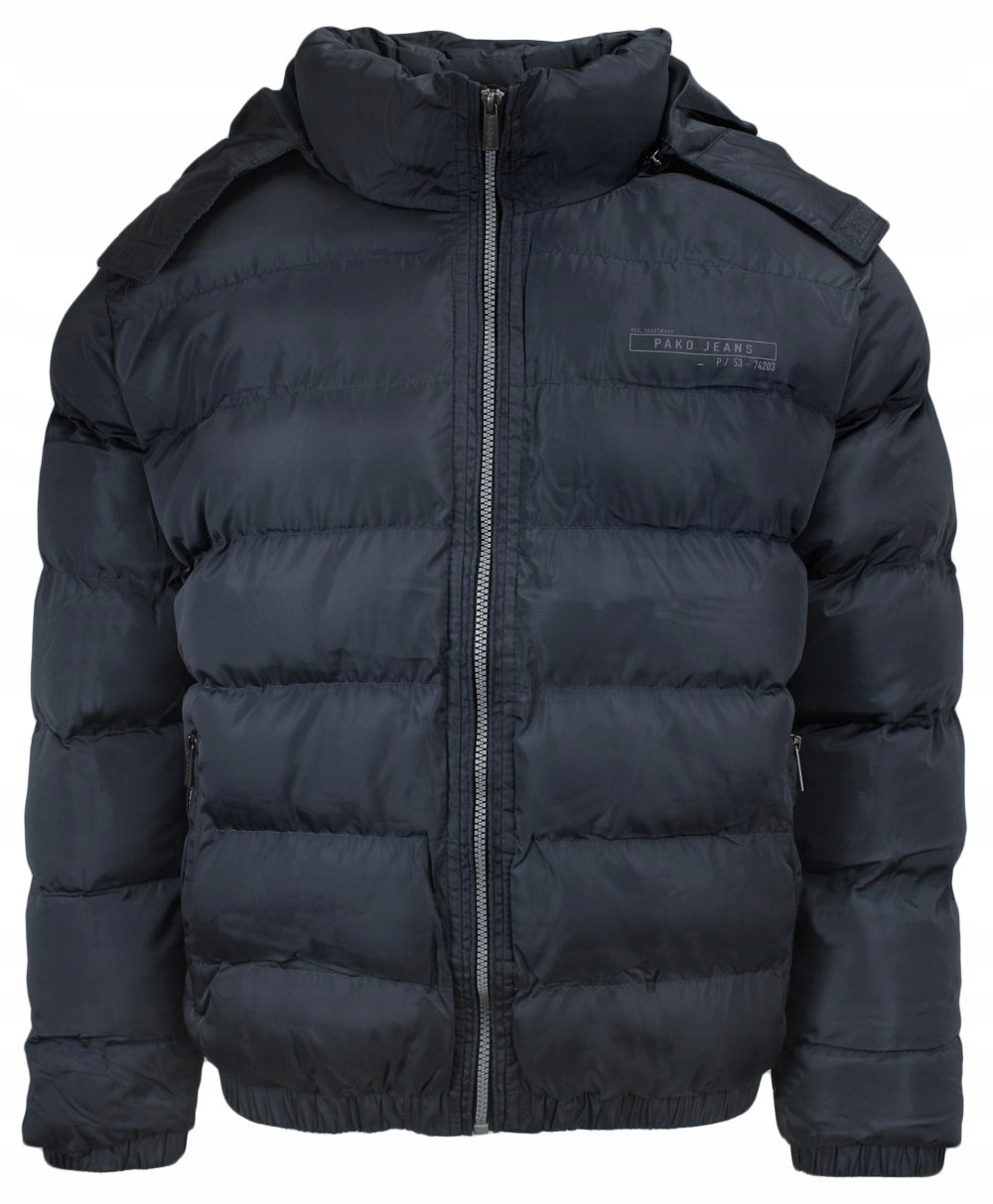 Tmavě modrá podzimní a zimní bunda Pako Jeans M