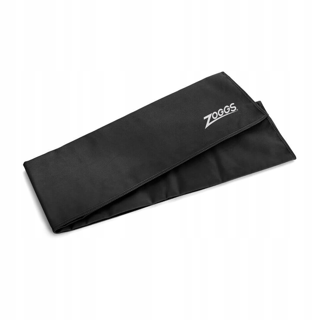 Ręcznik z mikrofibry szybkoschnący Zoggs Elite towel czarny 80 x 40 cm