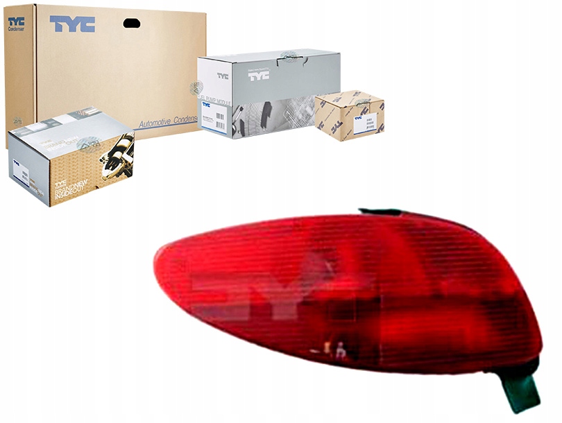 TYC11-0116-01-2 Lampa Zadní L Peugeot 206 09.98-02.0 Asistent řidiče #33