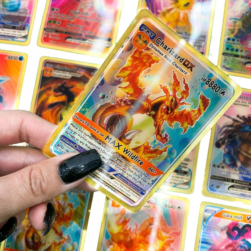 

Unikalne Karty Pokemon 3D Wysokie Hp Specjalne