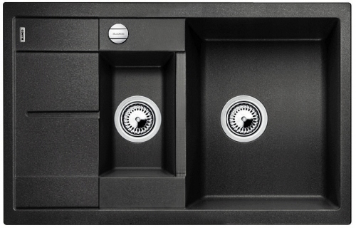 Zlew Blanco Metra 6S compact antracyt 513473+syfon