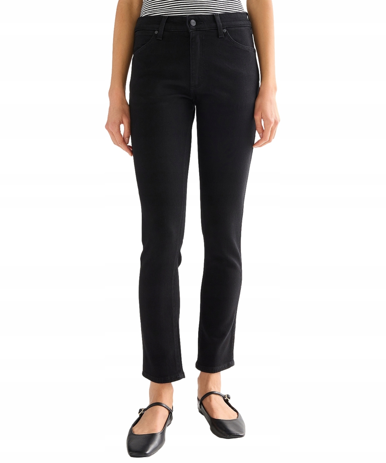 Džíny Wrangler Sienna 112378447 Retro Black W 28 L 30