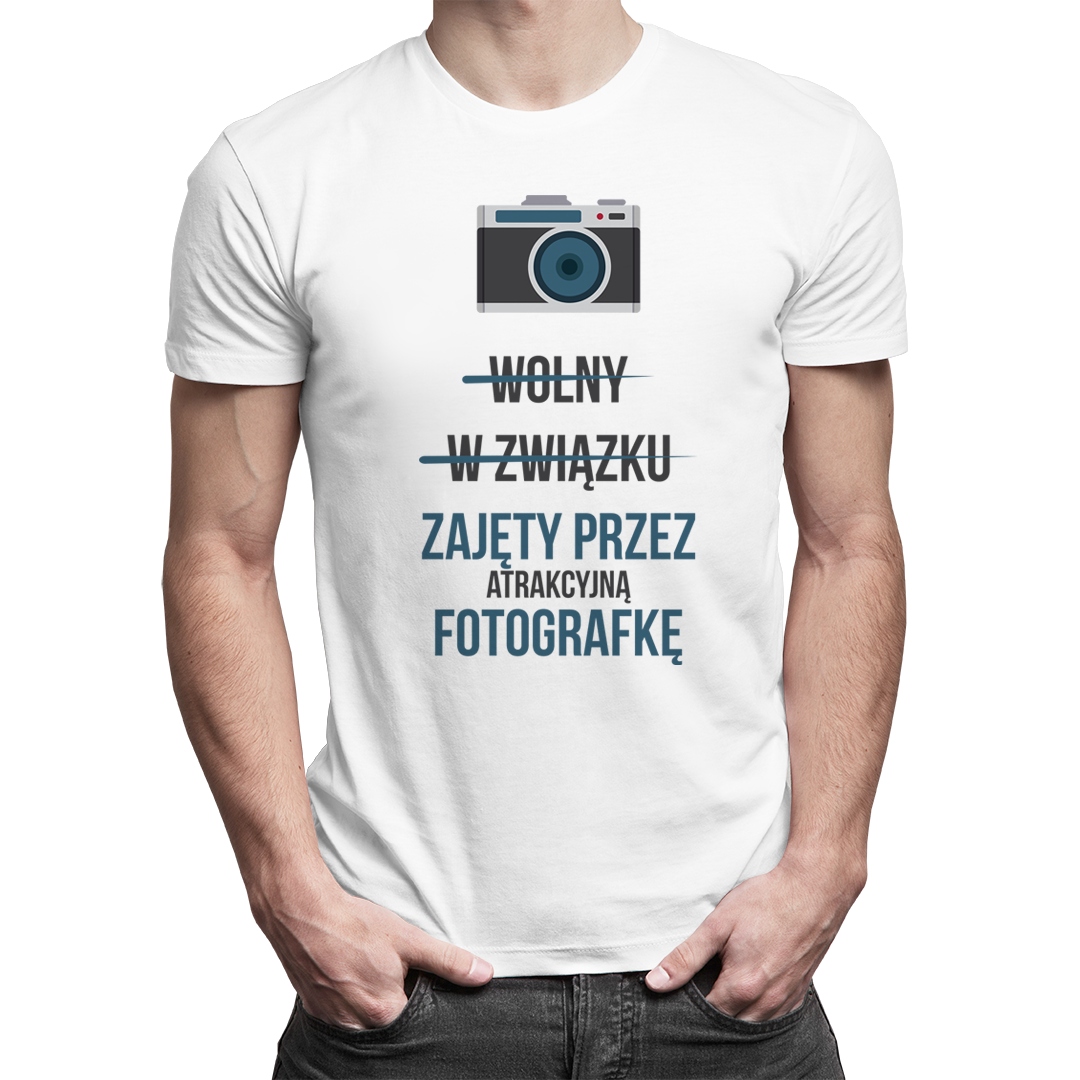 

Wolny W związku Zajęty - koszulka dla niego