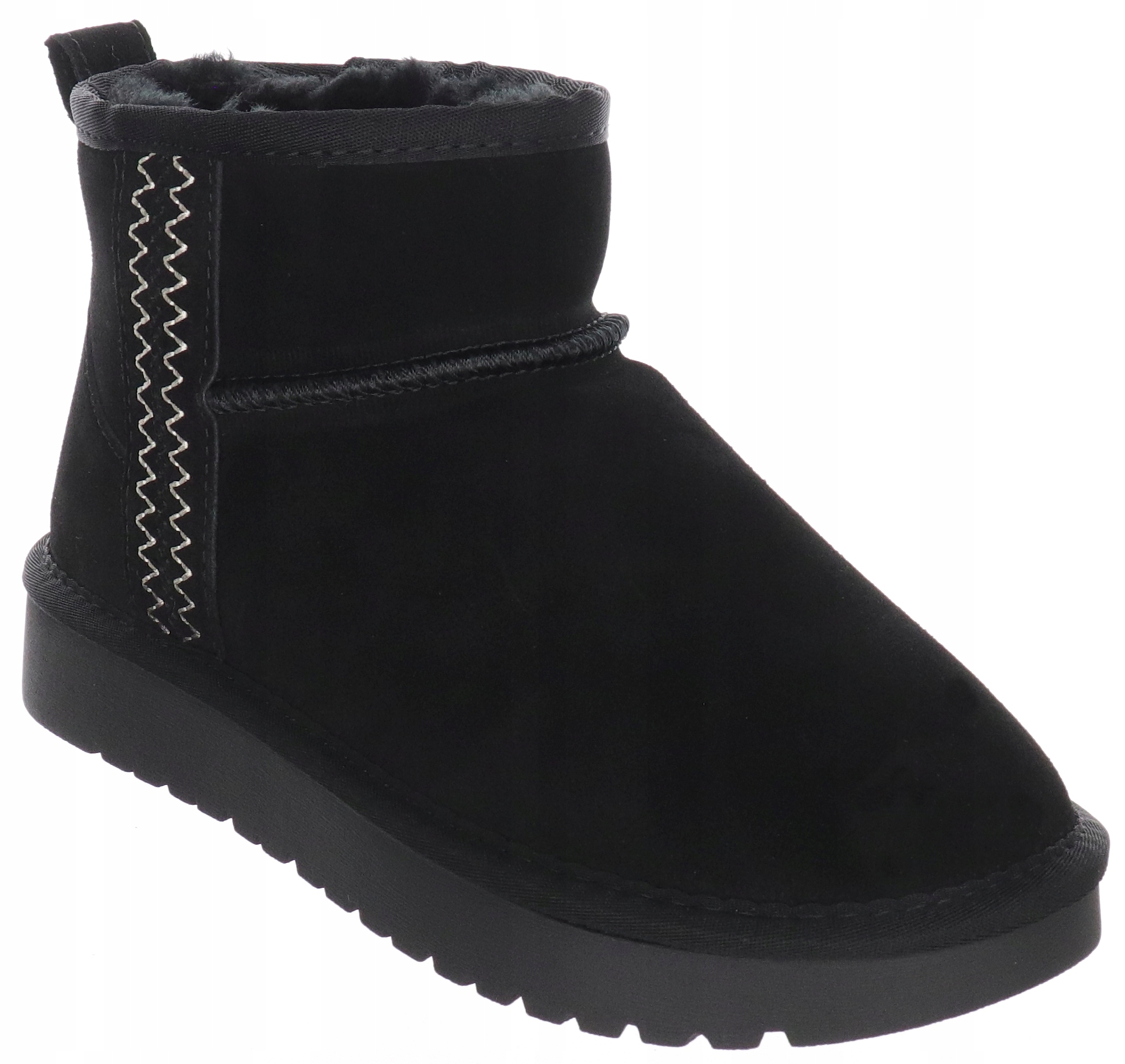 American Club Sněhule Dámské Kotníkové Boty Zimní Kožené Zateplené Vel. 40