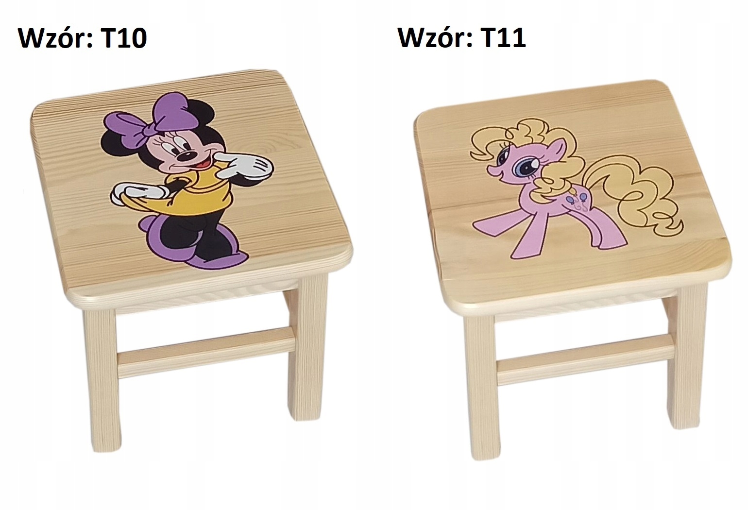 Taboret Krzesełko dla Dziecka WZORY Kolekcja MIX