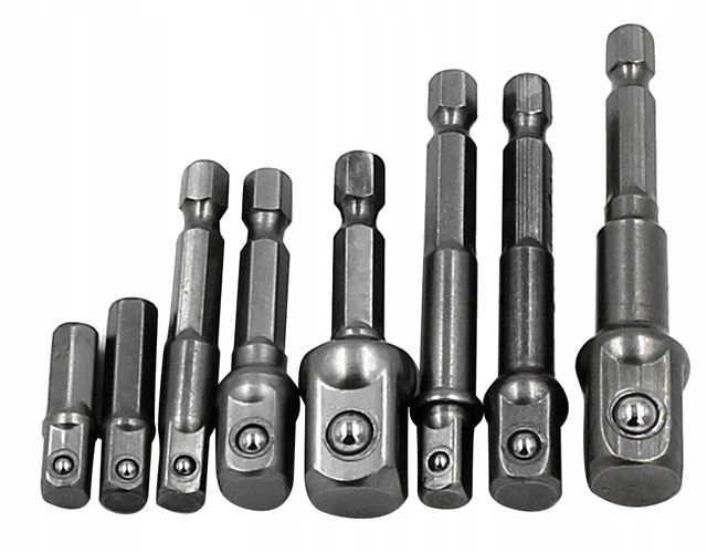 

Redukcje Adaptery Do Wkrętarki 1/4 3/8 1/2 Adapter