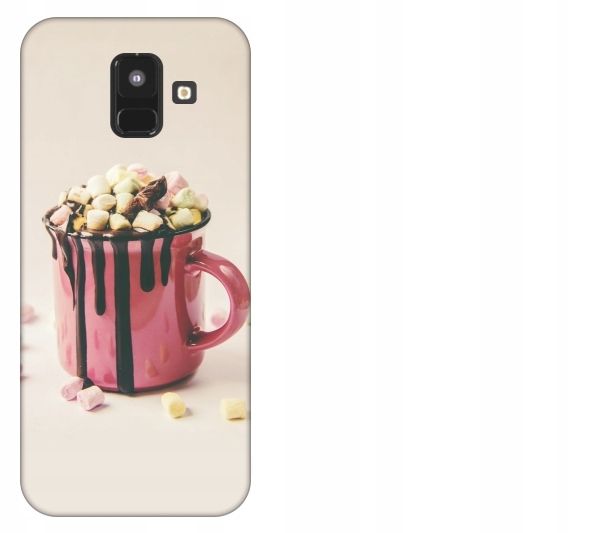 

Etui pokrowiec Samsung Galaxy A6 2018 Gorąca czeko