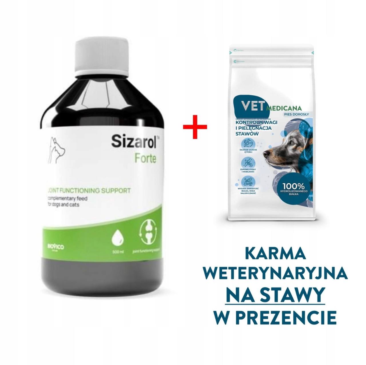 Biovico Suplement dla psa kota Sizarol płyn 250 ml na kości i stawy