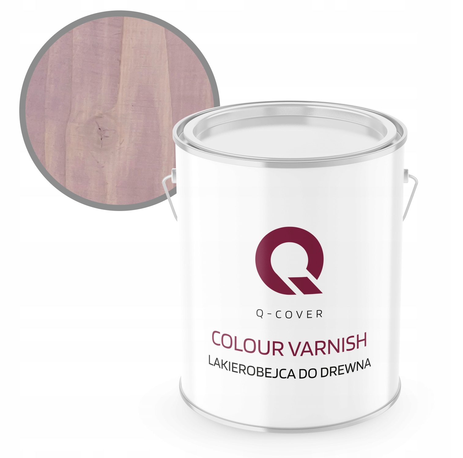 Rychleschnoucí Lak Na Dřevo 2,5L Pudrová Růžová Satén Výkonný 3V1 Uv