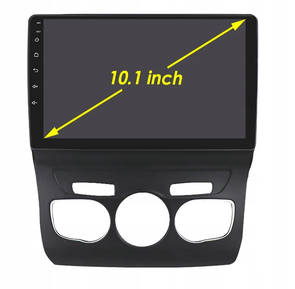 Rádio 2DIN Android Pro Citroen C4 II 2 Dsp 3/32GB Carplay Lte Blueotooth