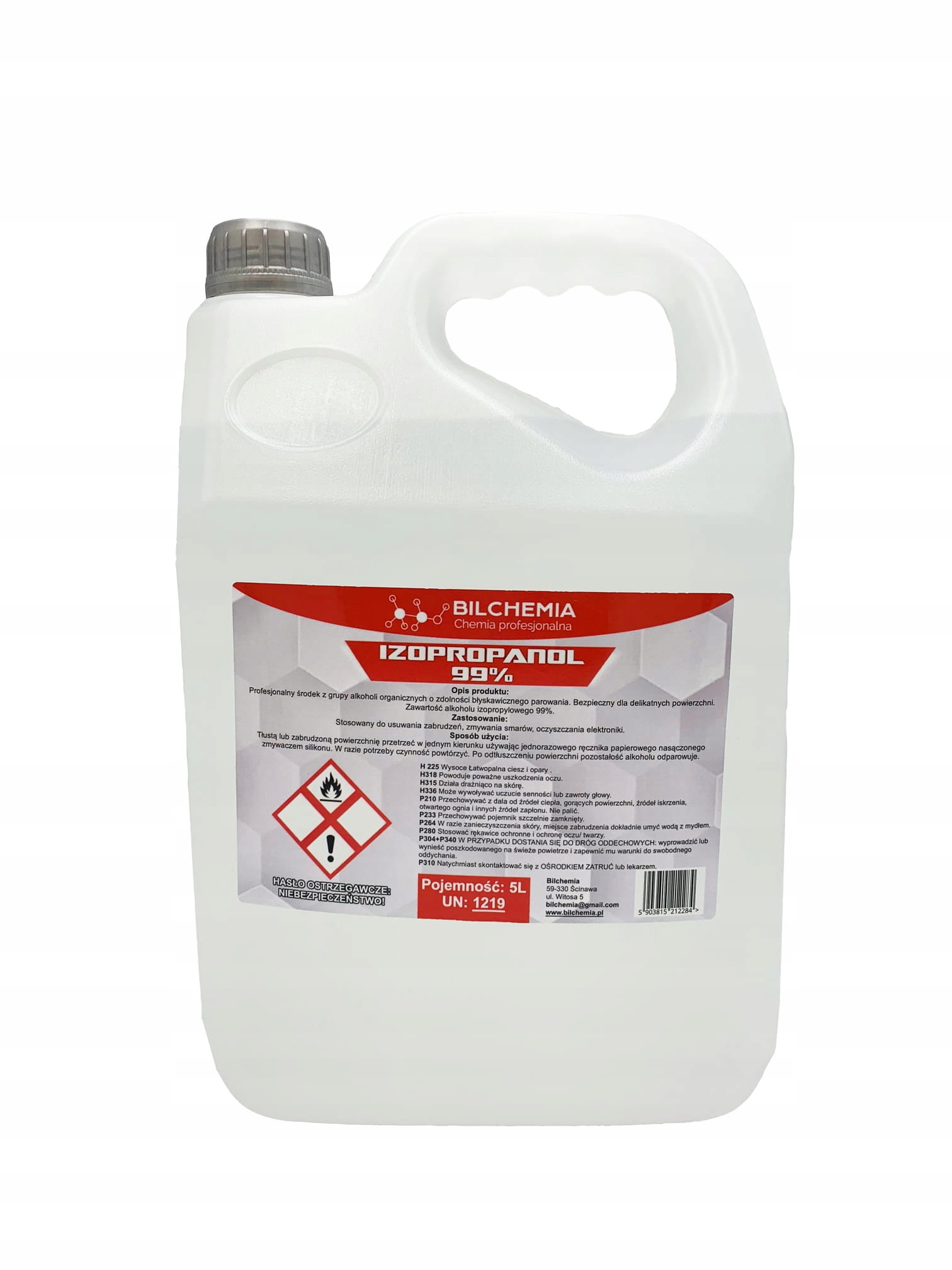 

Alkohol Izopropylowy Ipa 99% 5L