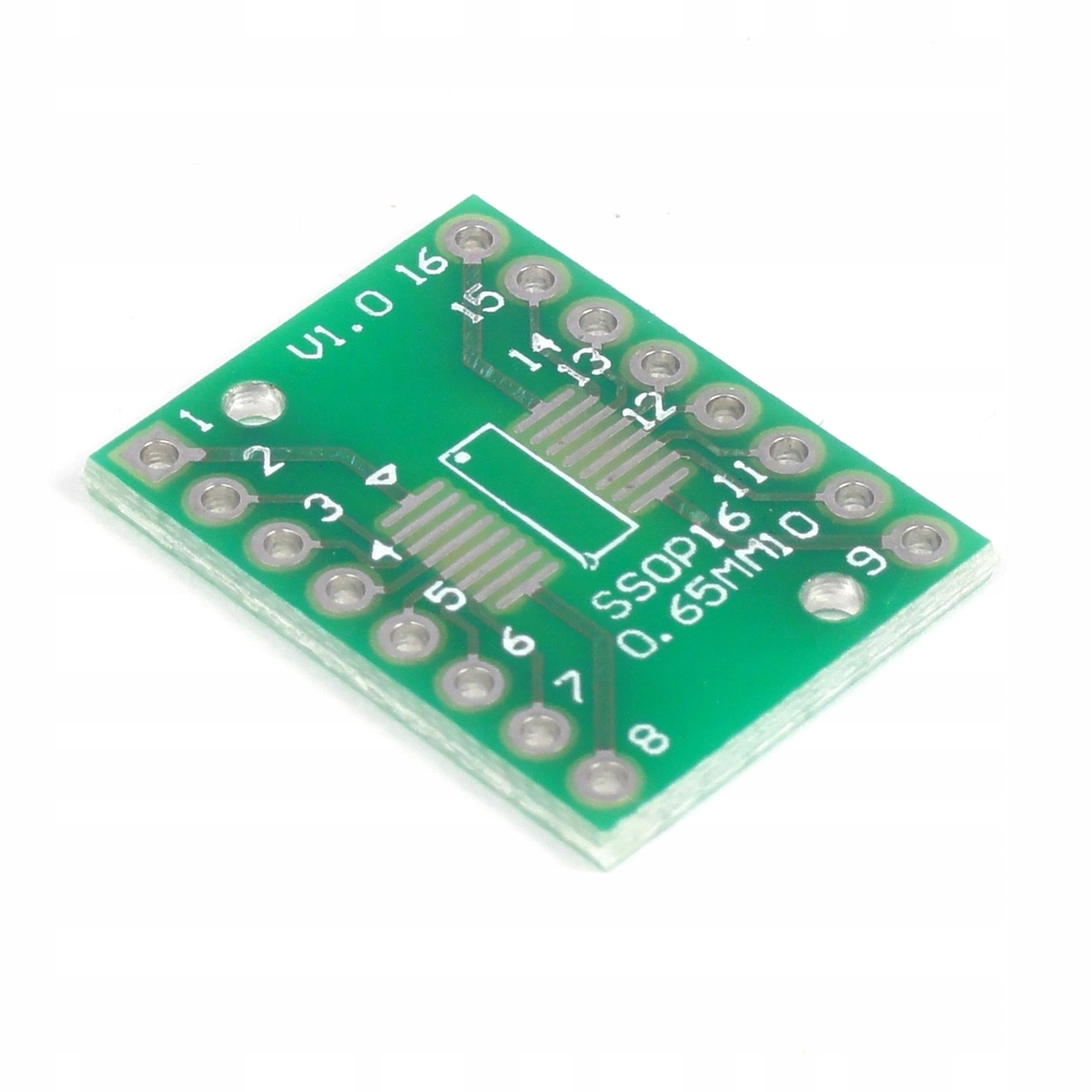 Przejściówka adapter SSOP16 SOP16 SO16 na DIP16W Kod producenta EWEB