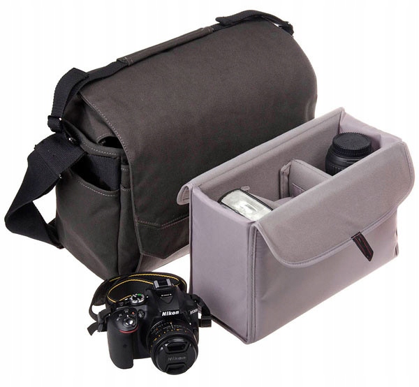 Genesis Tacit L Green Brašna přes rameno na foto vybavení