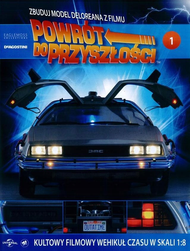 KOLEKCJA DELOREAN POWRÓT DO PRZYSZŁOŚCI nr 1