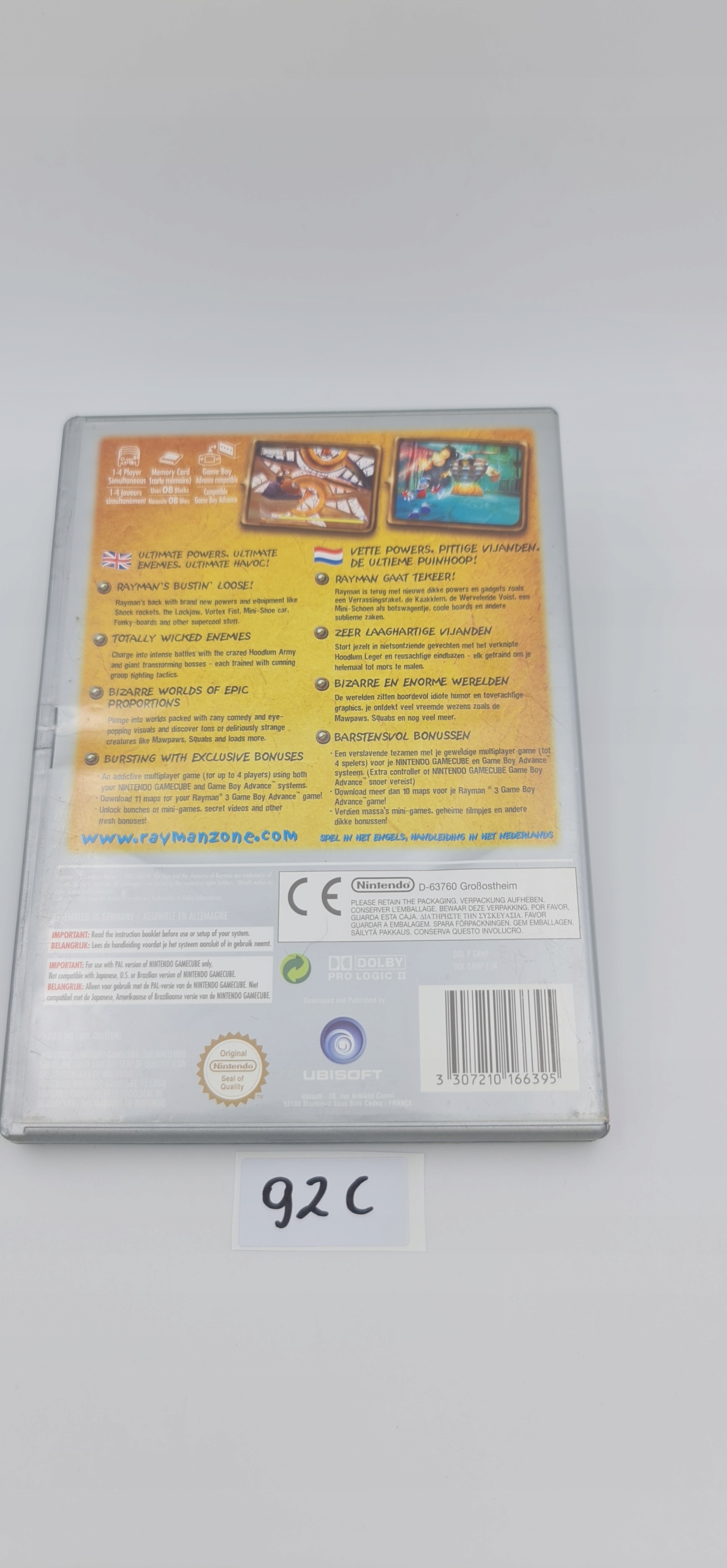 NINTENDO GAMECUBE RAYMAN 3 HOODLUM HAVOC Producent Nintendo