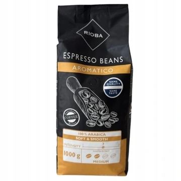 Kawa ziarnista Espresso Rioba Platinum Aromatico 1kg