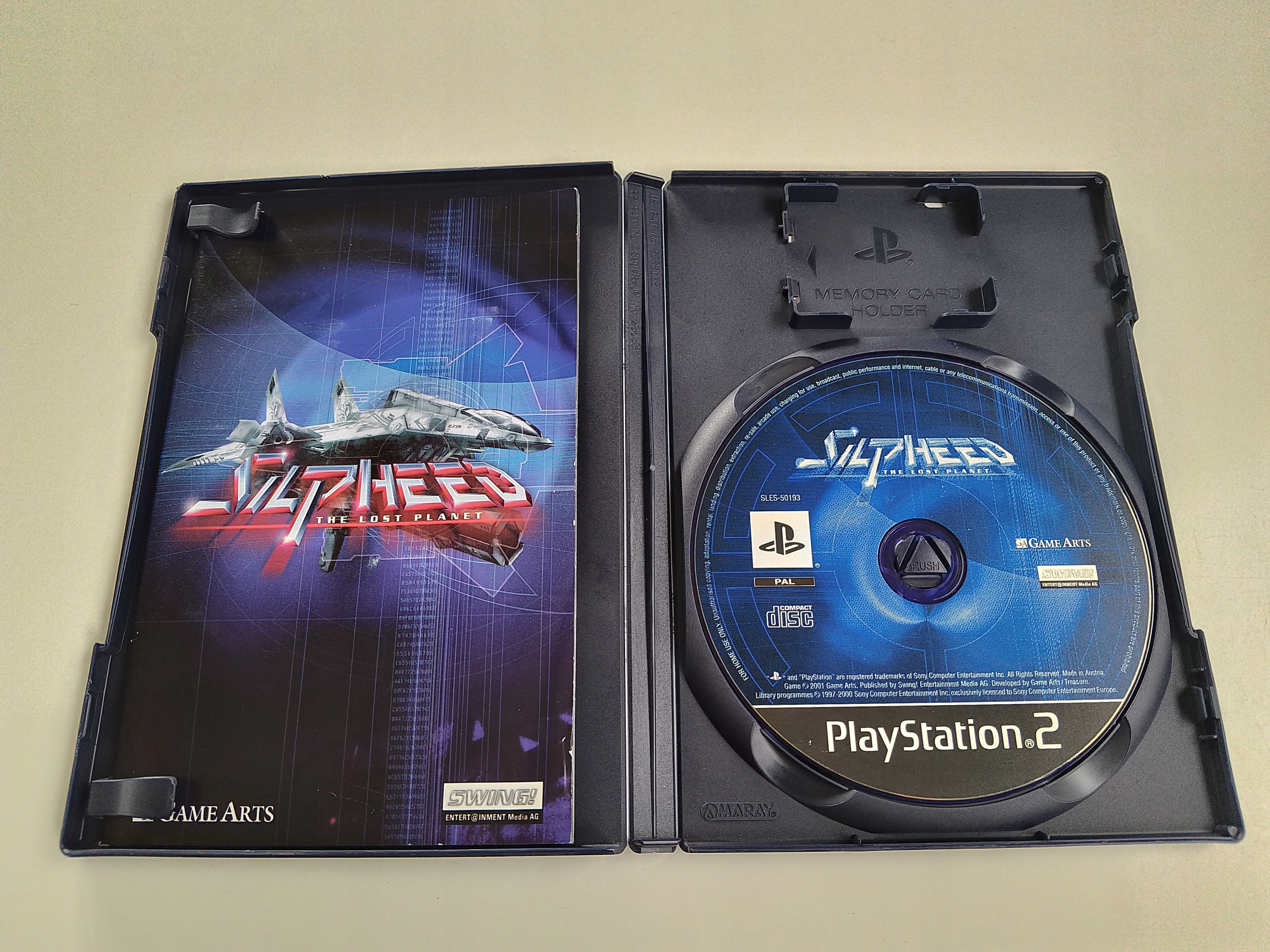 SLIPHEED THE LOST PLANET PS2 Wydawca Capcom