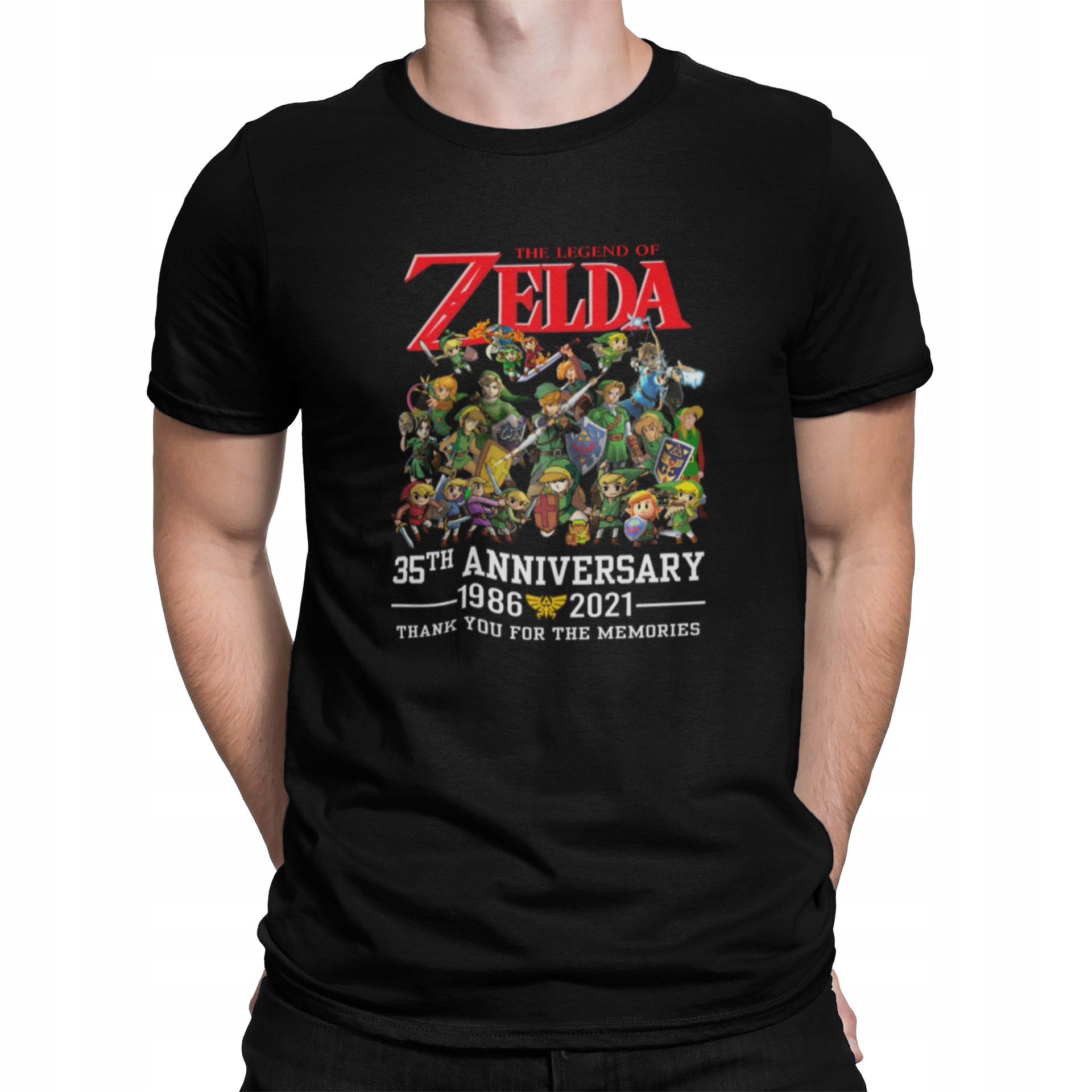 

Legend of Zelda T-Shirt Koszulka Anniversary L