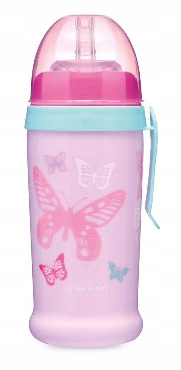 

Canpol bidon kubek niekapek z rurką 350ml 12m+