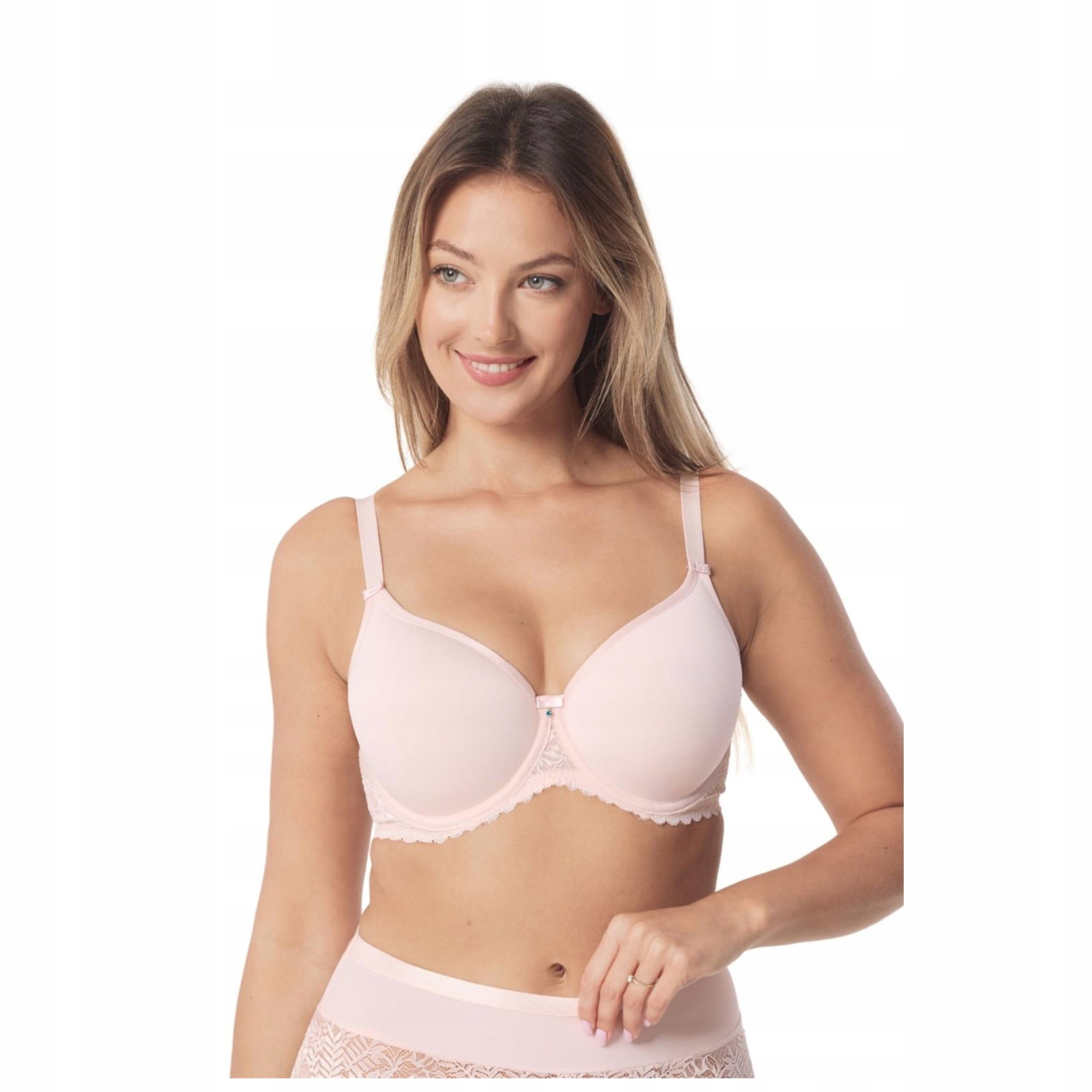 Podprsenka Noemi 80E procházková růžová sexy Nipplex Mefemi