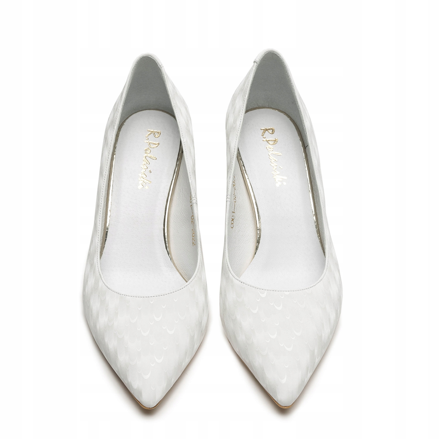 Czółenka R.Polański 1210 - Biała Viva Płeć kobieta