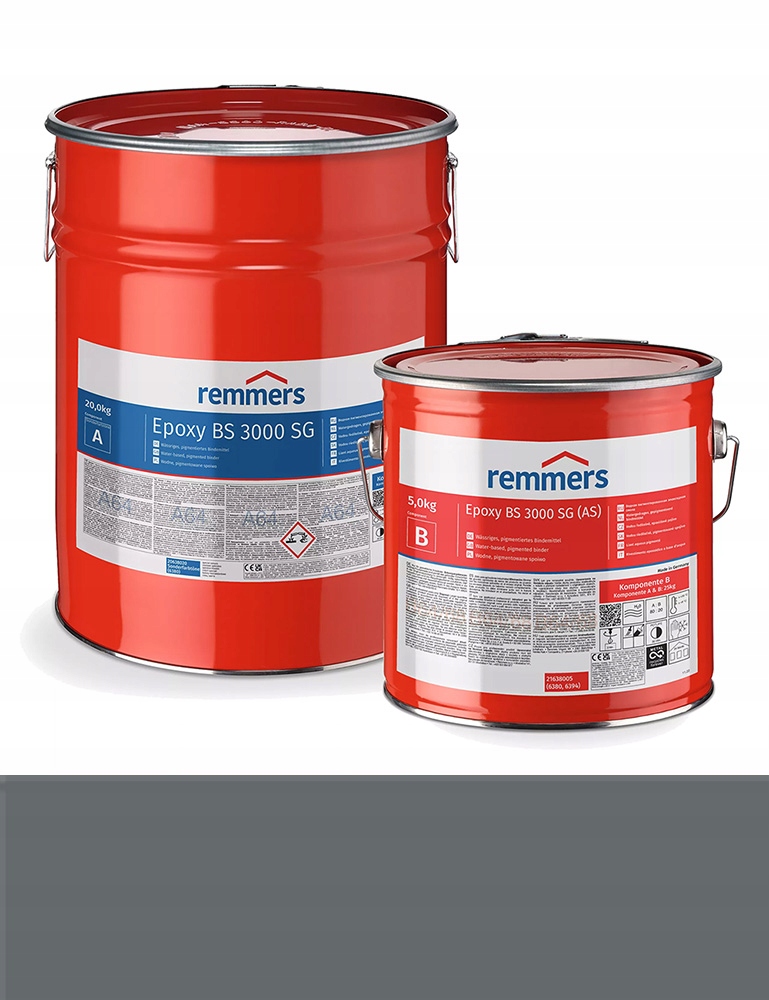 Epoxidová pryskyřice Remmers Epoxy Bs 3000 Sg 5 kg bazaltově šedá