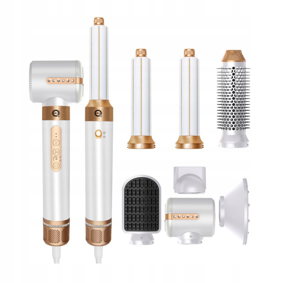 Multifunkční Vysoušeč Vlasů 7V1 S Ionizační Regulací