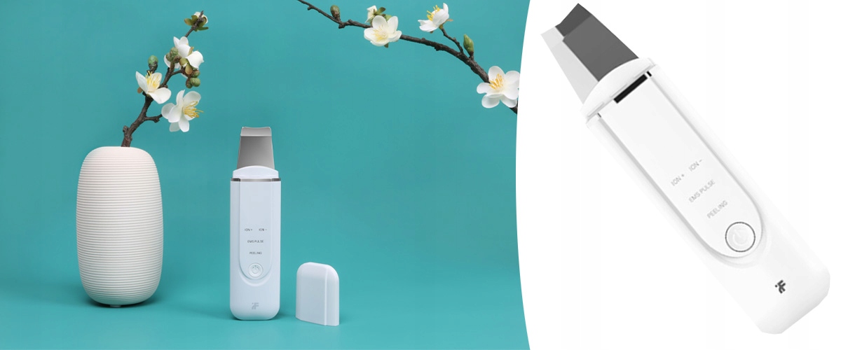 InFace ULTRADŹWIĘKOWY PEELING KAWITACYJNY DO TAWRZY BEZBOLESNY zabieg Waga produktu z opakowaniem jednostkowym 0.09 kg