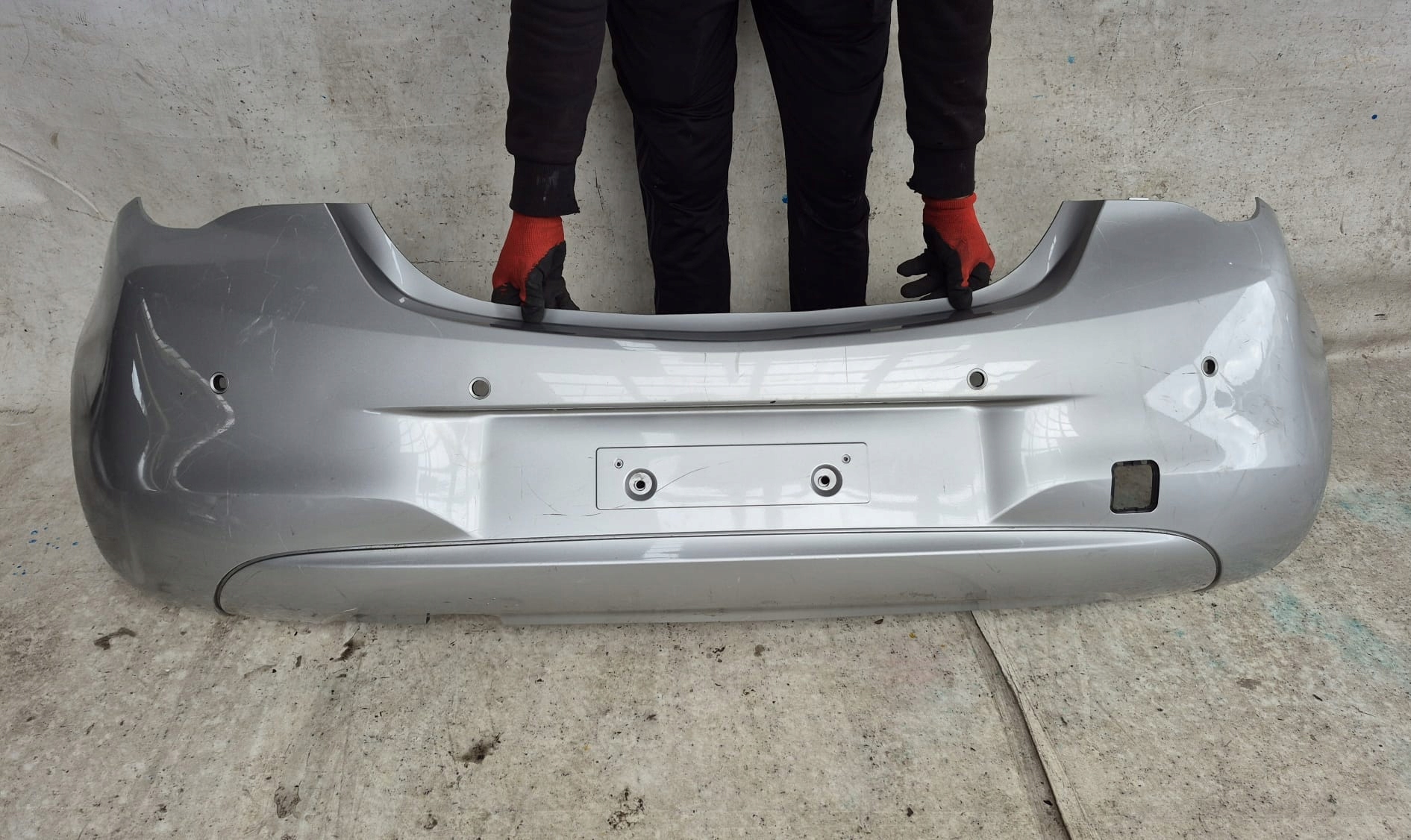 OPEL CORSA E 14-19 bumper rear part rear PDC