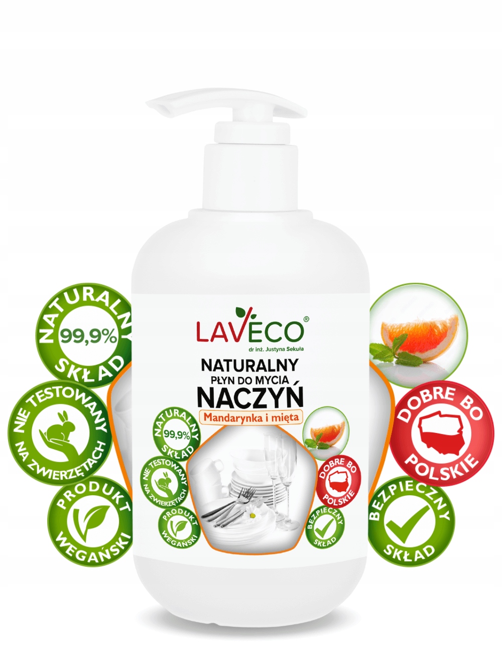 

Natura. płyn do mycia naczyń mandarynka mięta 4624