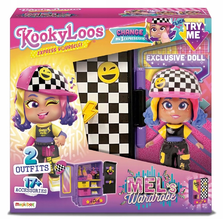 

KookyLoos Wardrobe Mel's Szafa zestaw