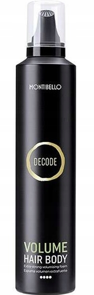 MONTIBELLO VOLUME HAIR BODY Pianka bardzo mocna