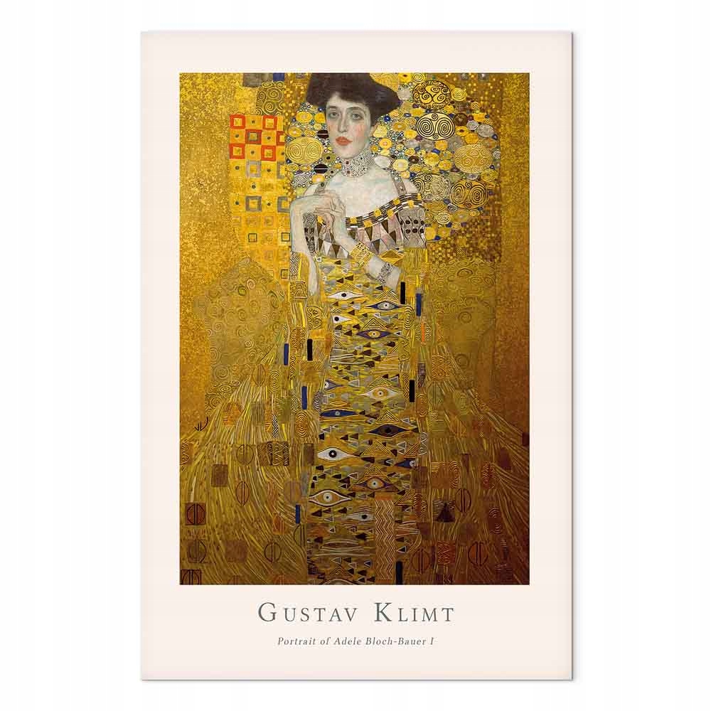Obraz na plátně canvas Gustav Klimt Portrait of Adele Bloch 40x60 cm