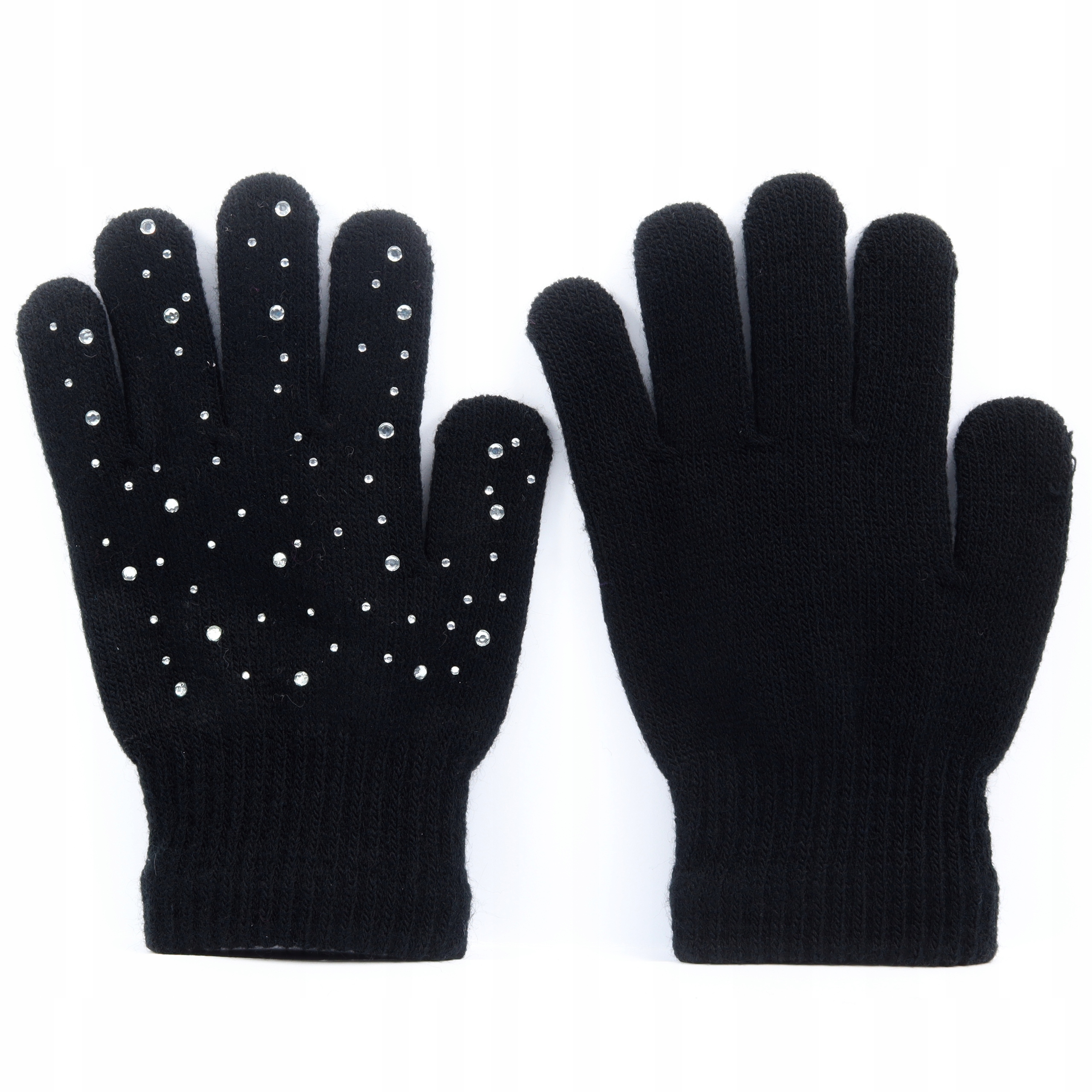 4-5 lat_Z_PUSZKIEM_15 cm_Rękawiczki_Akryl_162 Rozmiar 116