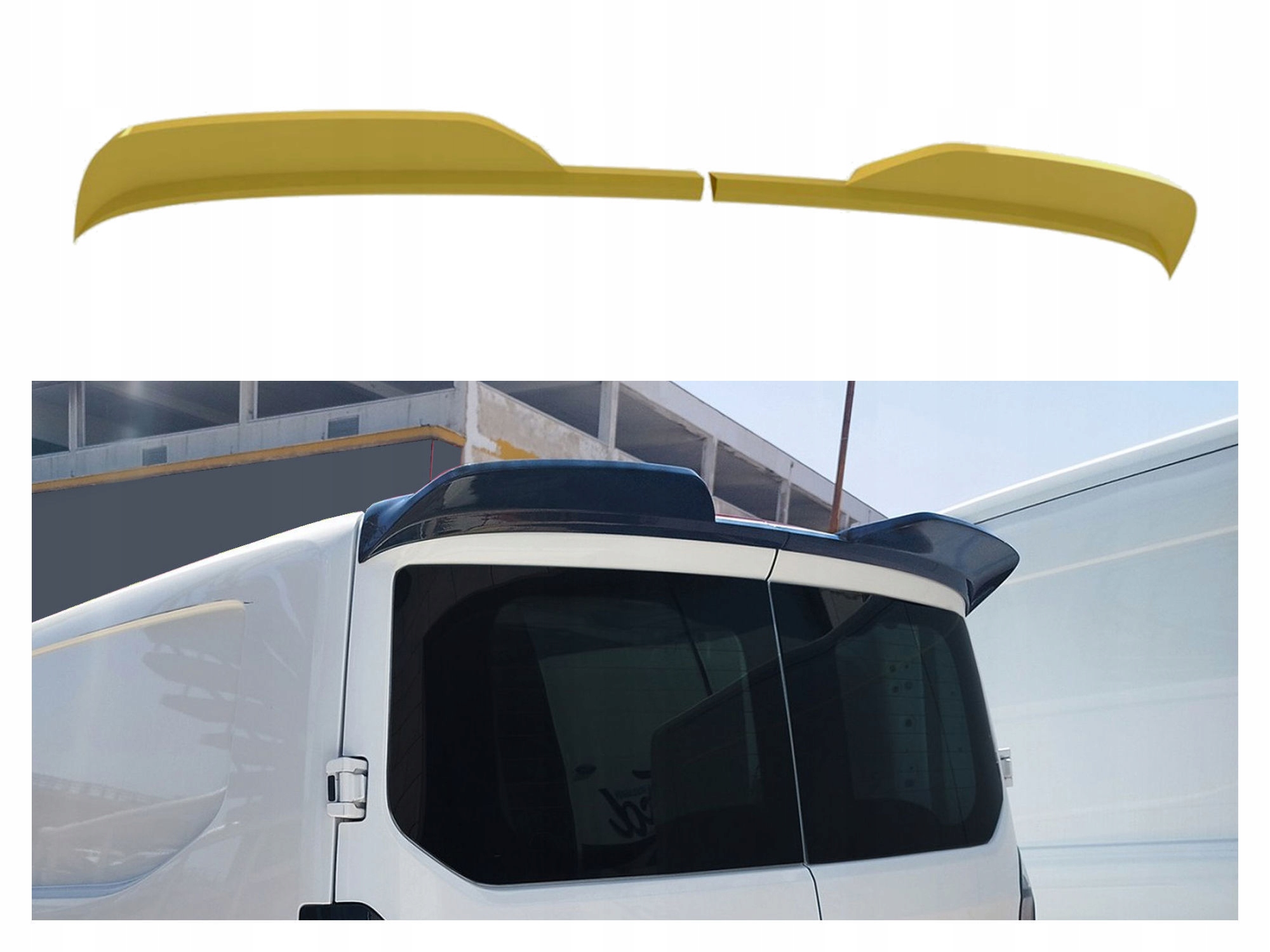 Zadní střešní spojler pro Ford Transit Custom II 2023-