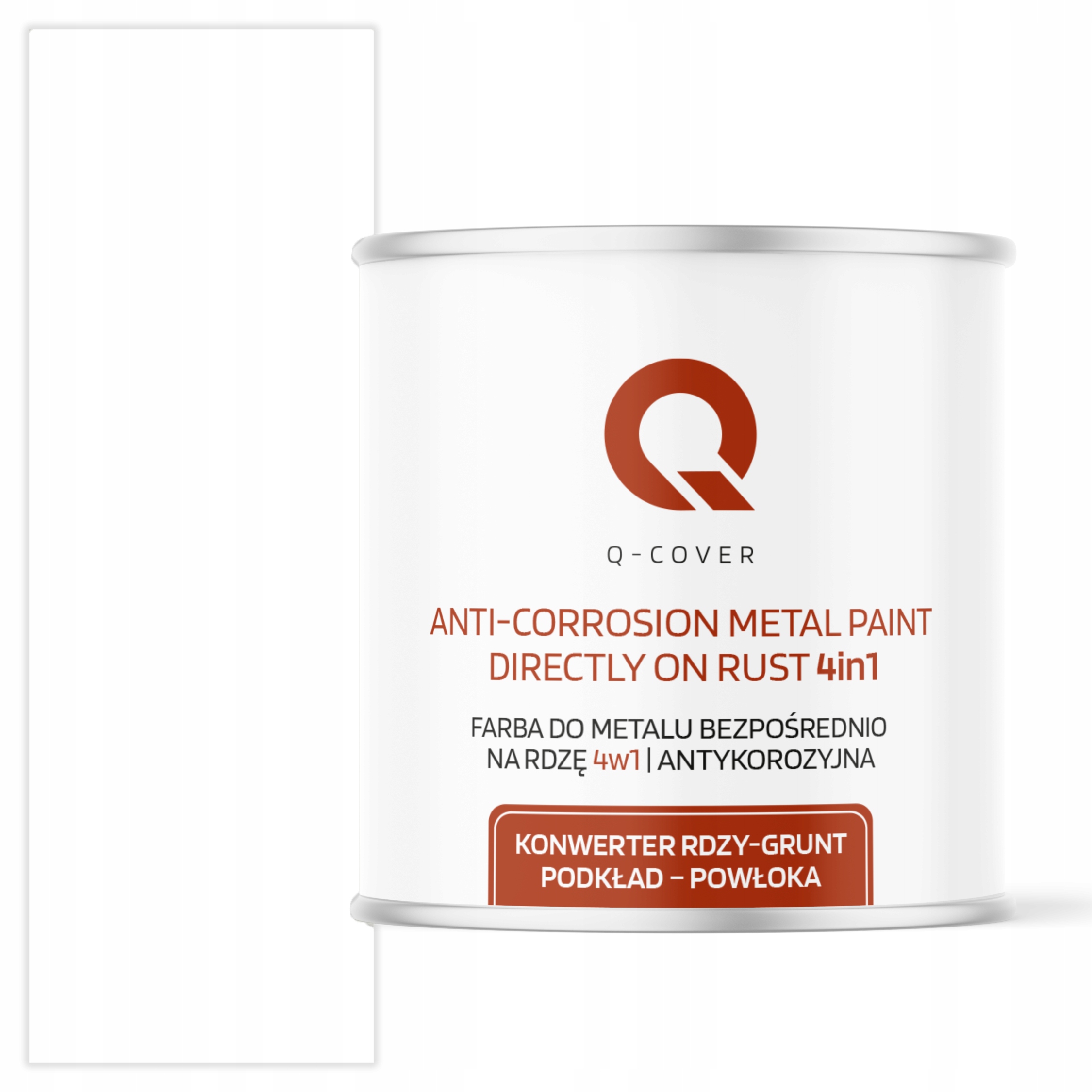 Antikorózna Farba Na Kov Na Hrdzu Biela Cestná Ral 9016 Satén 2.5 L