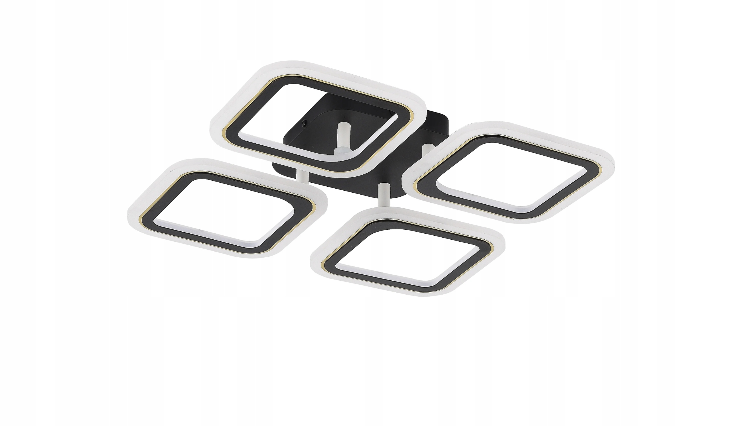 Zuma Line Stellar Led stropná lampa čierna zlatá 30W