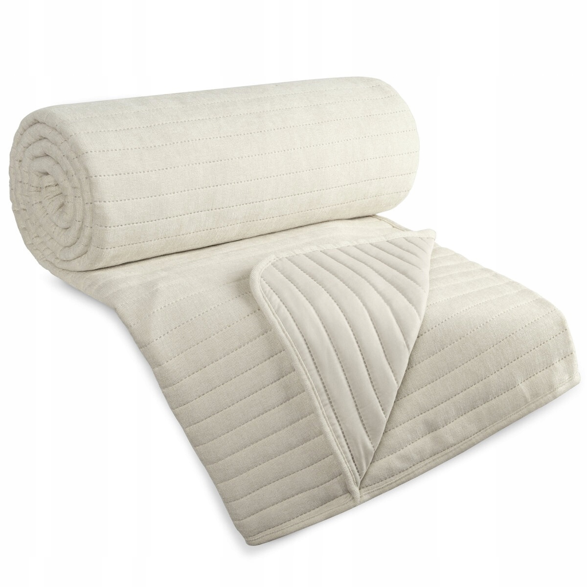 Dekorativní přehoz 220x240 Glori Šenil krémový