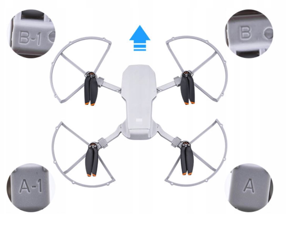 Защита пропеллера дрон DJI Mini / SE / 2 комплект-4шт EAN (GTIN) 8799141672291