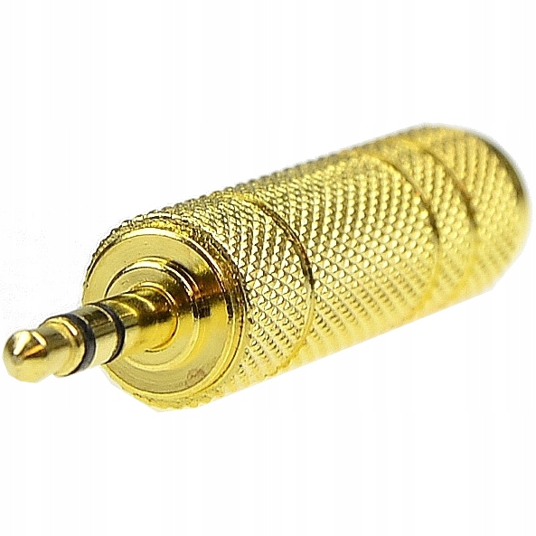 Przejście Adapter AUX JACK 3,5mm / MINI JACK 6,3mm