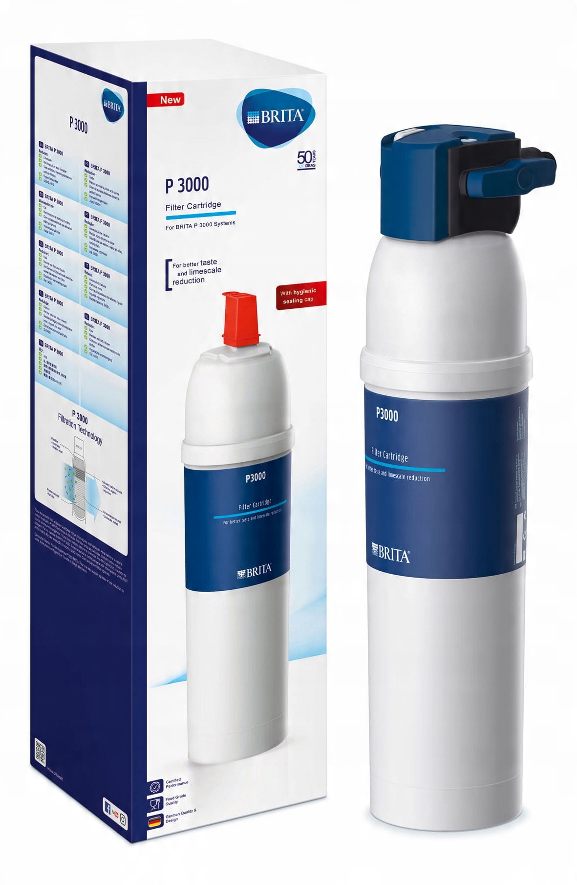 

Brita OnLine Active Plus P3000. Wydajny wkład.