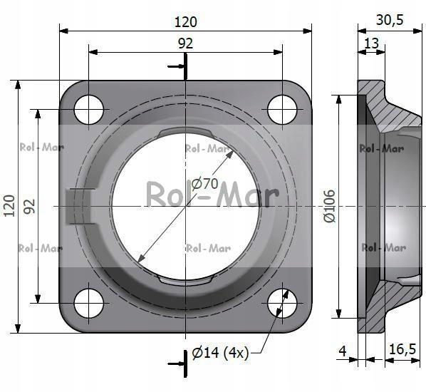 Oprawa K-207 Bizon Producent części Agtech