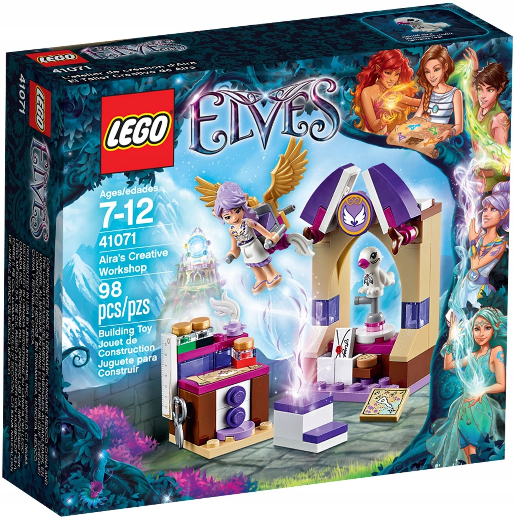Lego Elves 41071 Kreativní dílna Airy Nové