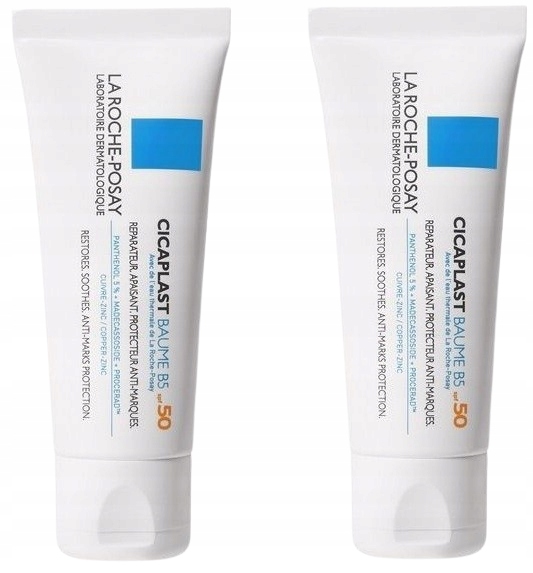 2x La Roche-posay Cicaplast Baume B5 Balsam do ciała SPF50 40 ml