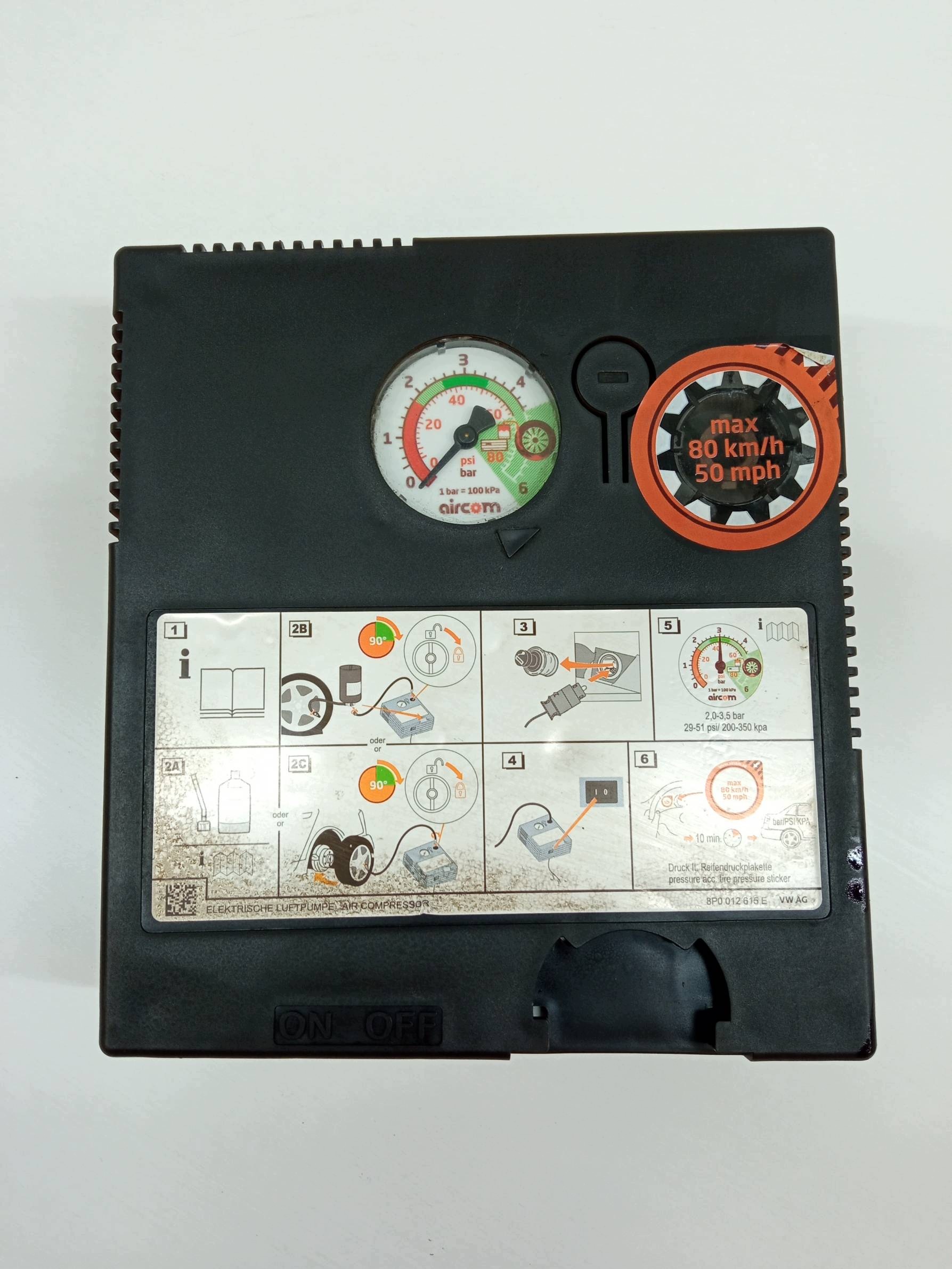compressore pompa DO pneumatici, gomme 8P0012615E Audi A6 V (2018-) C8