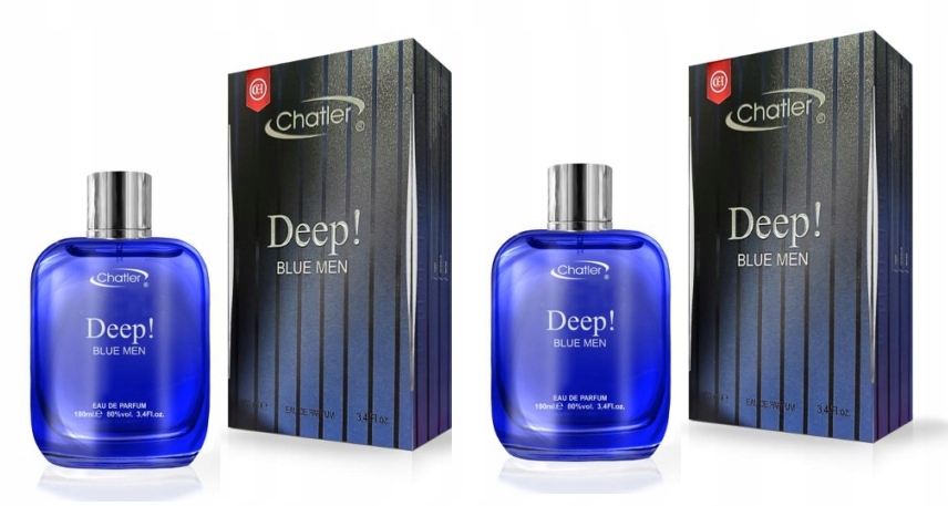 Chatler Deep! Blue Men 2x100 ml parfémovaná voda